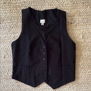 a new day Black Sleeveless Vest